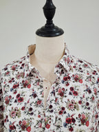 Thomson and Richards Floral Shirt Italian Fabric