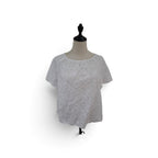 Broderie Anglaise style cotton top