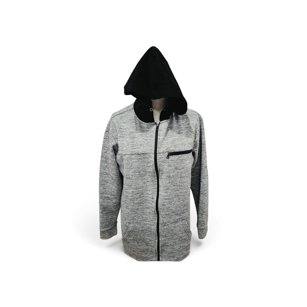 Factorie Grey and Black Hoodie