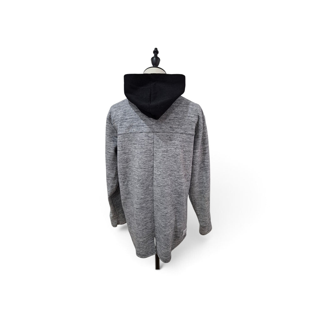 Factorie Grey and Black Hoodie