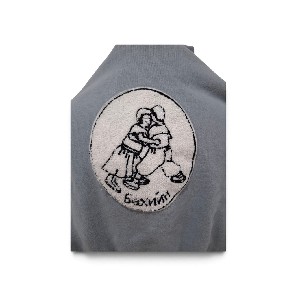 Mint Cheese Brand Light Blue Wrestlers Sweatshirt