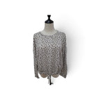 Zest Leopard print long sleeve top