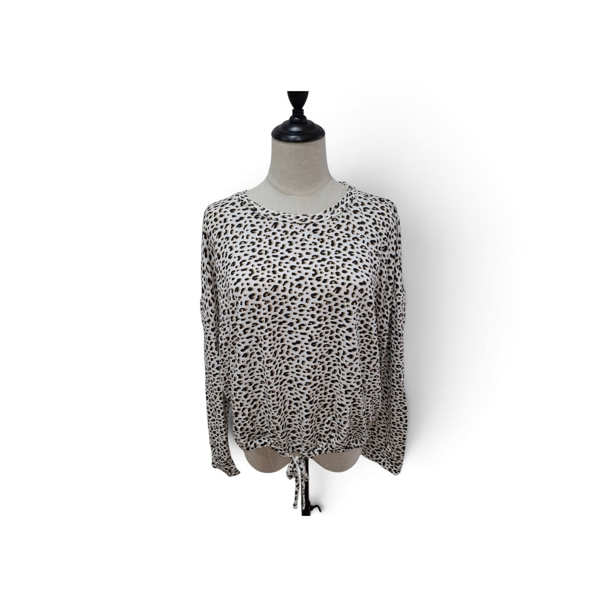 Zest Leopard print long sleeve top