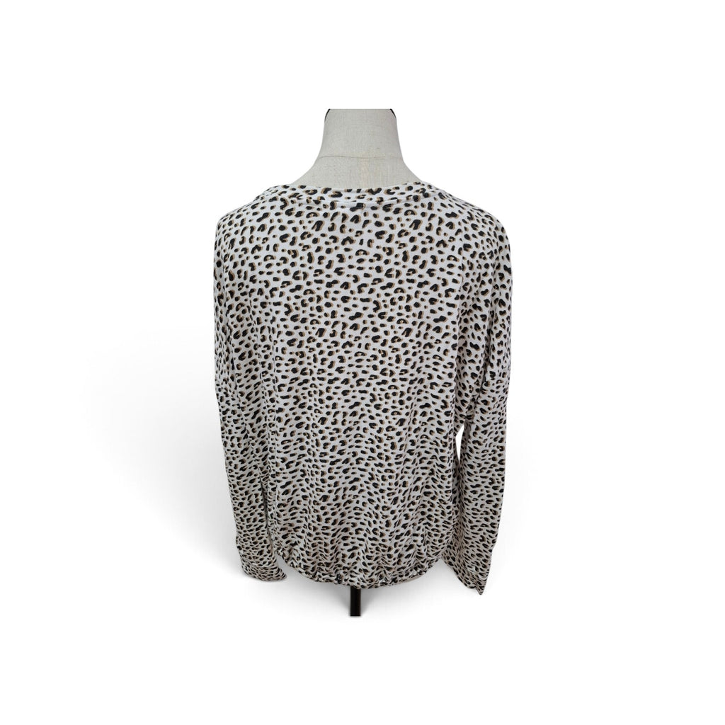 Zest Leopard print long sleeve top