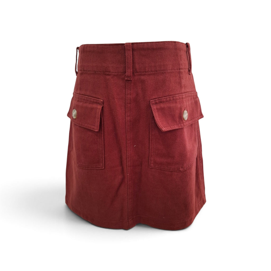 Urban Revivo Mahogany Skirt