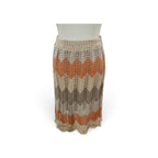 Love 21 Knit Crochet Lined Mini Skirt