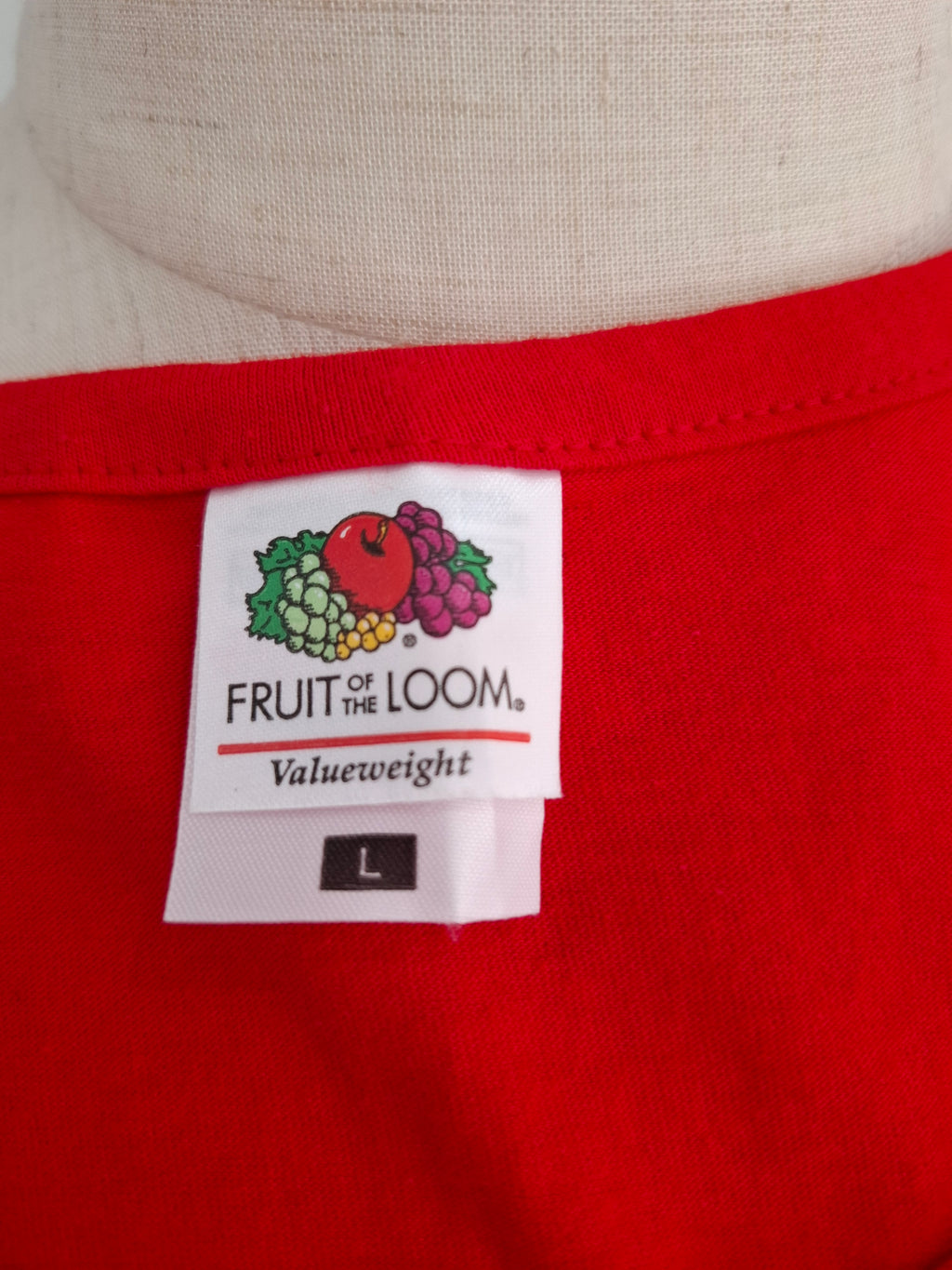 Red Fruit of the Loom Tank