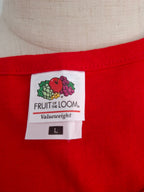 Red Fruit of the Loom Tank