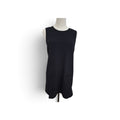 STUSSY Crepe Black Sleeveless Mini Dress