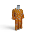 TOBY mustard Shift Dress