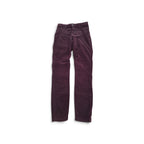 Max Burgundy Velvety Jeans
