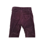 Max Burgundy Velvety Jeans