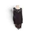 Sass Lace and Embroidered Dress