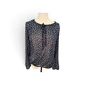 Esprit Sheer Navy Blouse
