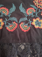 Sass Lace and Embroidered Dress