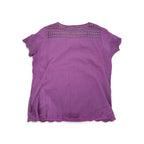 Victoria Hill Purple Lace Detail Top
