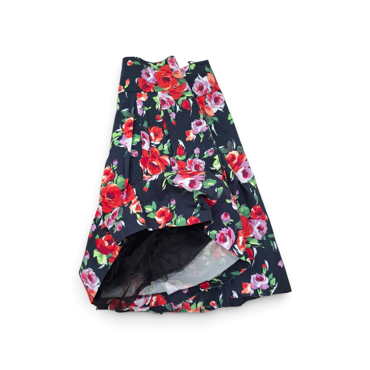 Portmans floral rose skirt with tulle