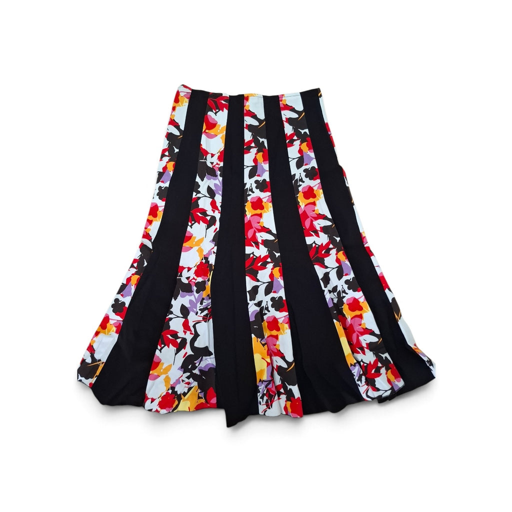 Agenda floral panel skirt