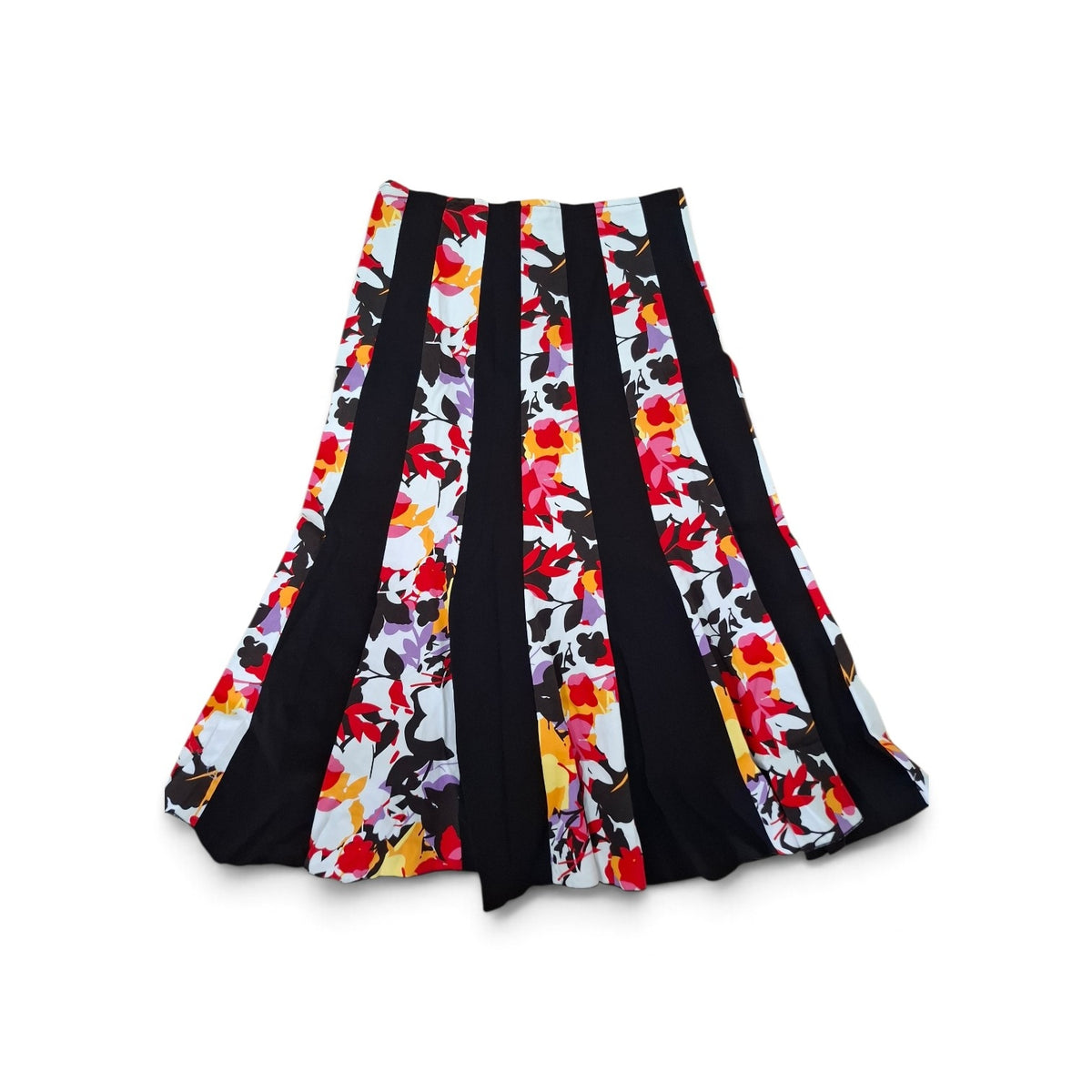 Agenda floral panel skirt