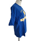 USA Team Tees Vintage Golden State Warriors Royal Blue Teeshirt