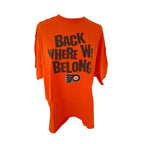 USA Team Tees Philadelphia Flyers NHL Orange