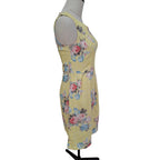 Fraiche Yellow floral Fit and Flare Dress