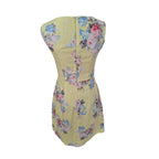 Fraiche Yellow floral Fit and Flare Dress