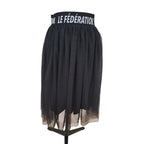Federation Black Tulle Midi