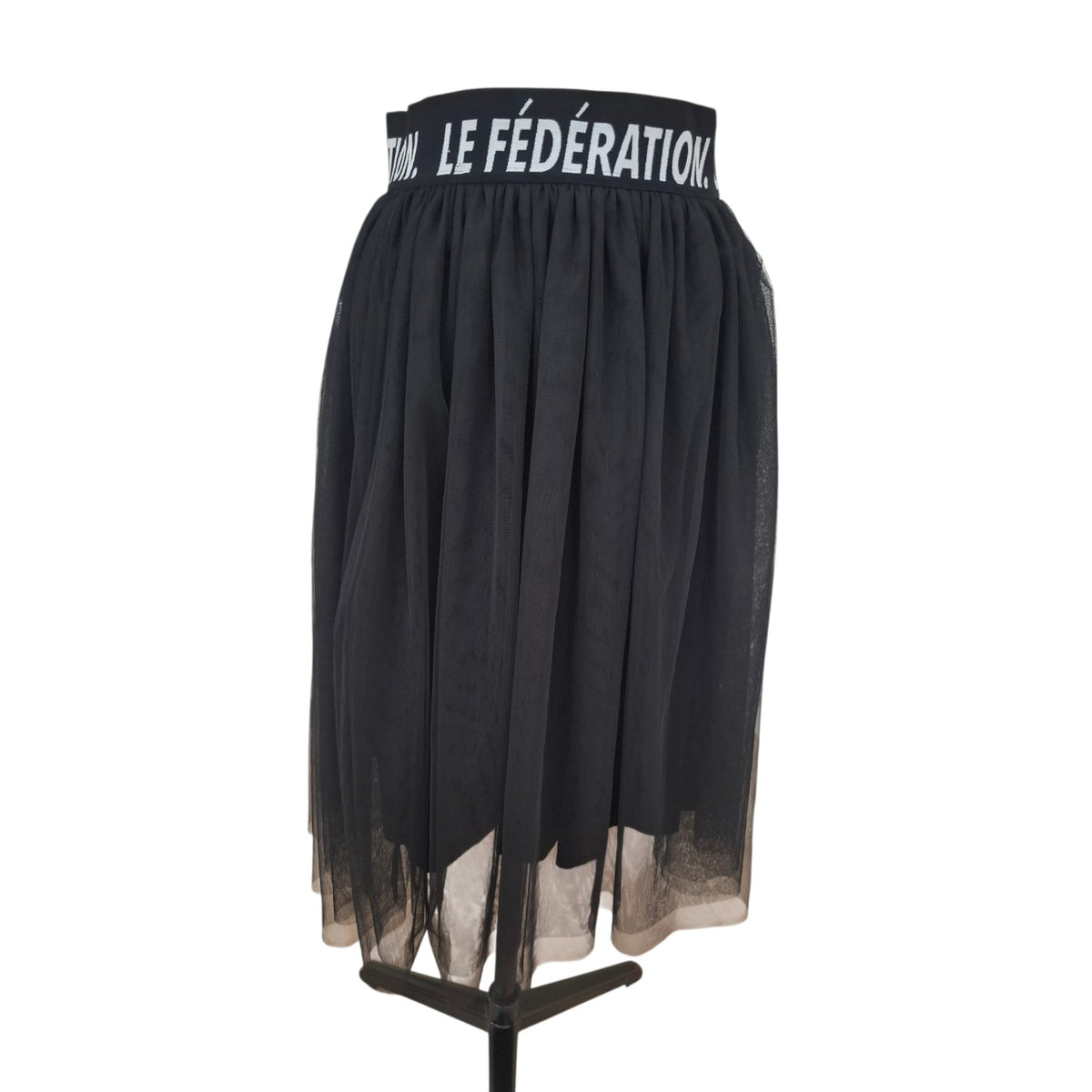 Federation Black Tulle Midi