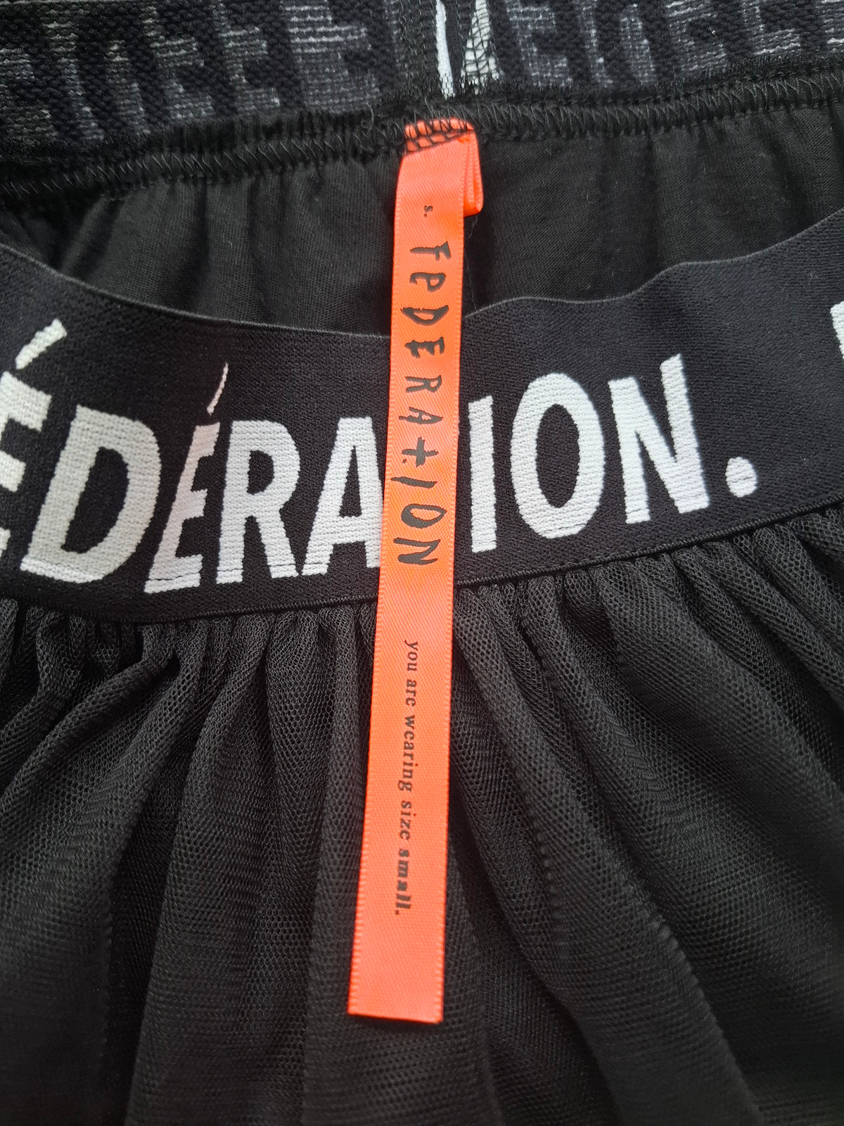 Federation Black Tulle Midi