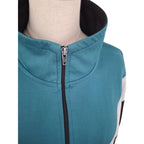 Urban Outfitters Black Teal and White Colourblock Track Jacket