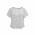Broderie Anglaise style cotton top