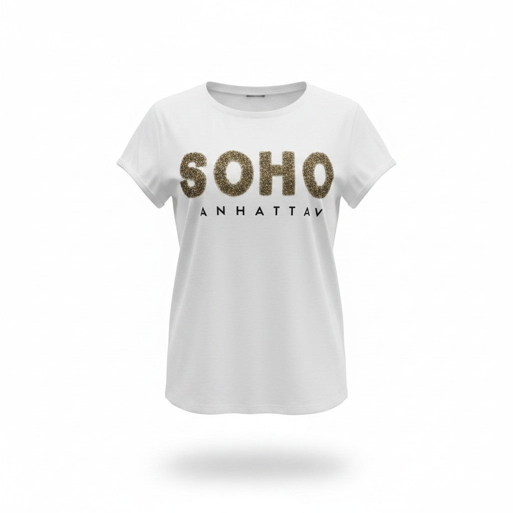 DECJUBA  SOHO sparkly beaded Tee