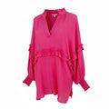 Kinde the label Hot Pink Blouse