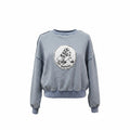 Mint Cheese Brand Light Blue Wrestlers Sweatshirt
