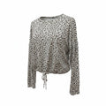 Zest Leopard print long sleeve top