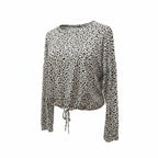 Zest Leopard print long sleeve top