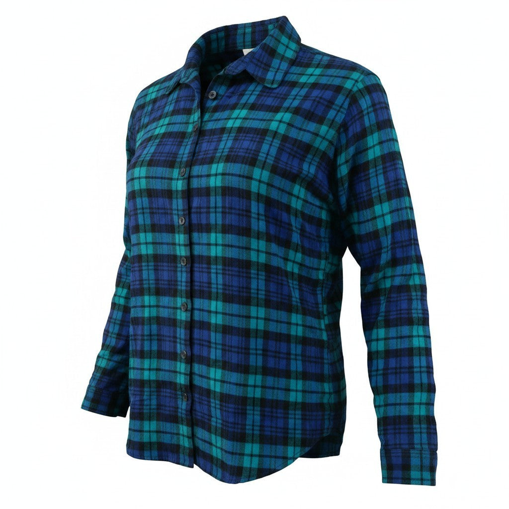 Green and Blue Plaid shirt by NEXT
