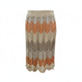 Love 21 Knit Crochet Lined Mini Skirt