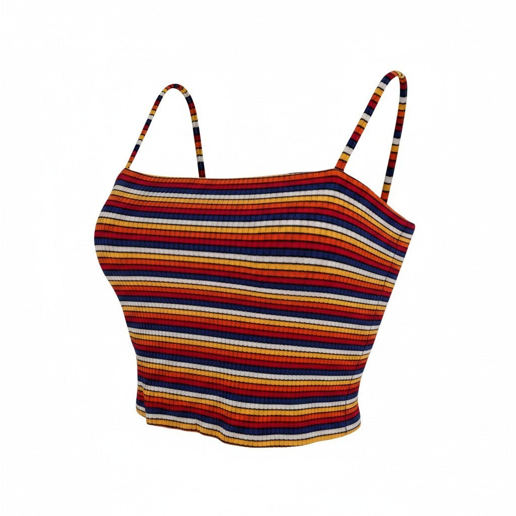 Factorie Rainbow Crop Singlet