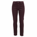 Max Burgundy Velvety Jeans