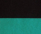 Max Azaria BCBG Black and Teal colourblock bandage skirt
